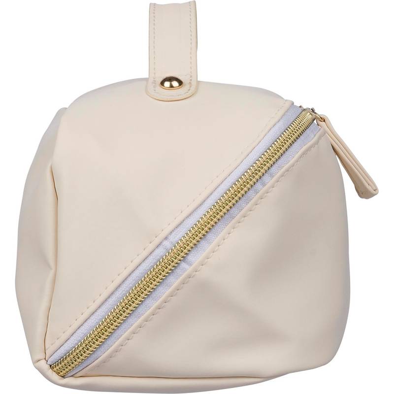 Recyklovaná PU toaletná taška Alon, čierna Recyklovaná PU toaletná taška Alon, čierna