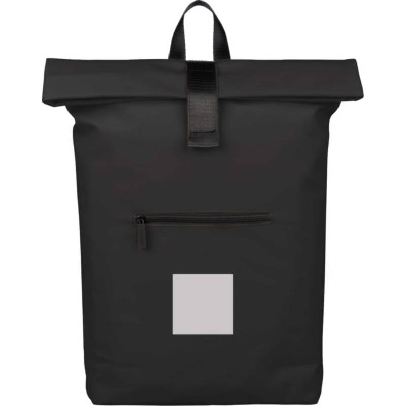 Batoh z recyklovaného PU Naiya, čierna Batoh z recyklovaného PU Naiya, čierna