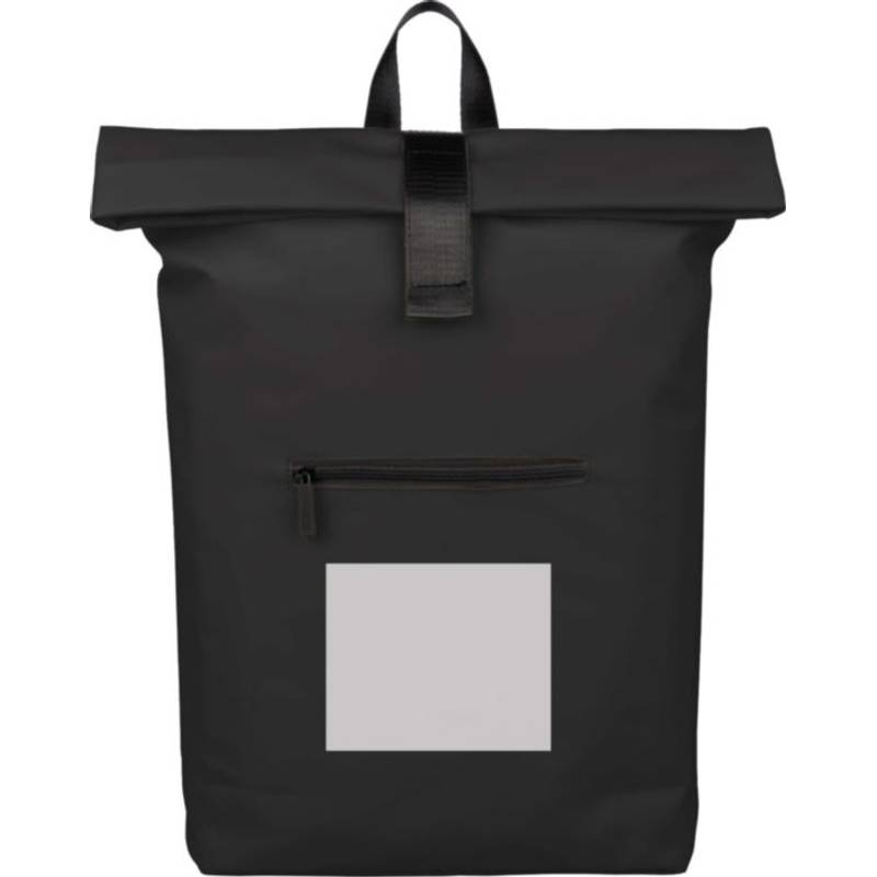 Batoh z recyklovaného PU Naiya, čierna Batoh z recyklovaného PU Naiya, čierna