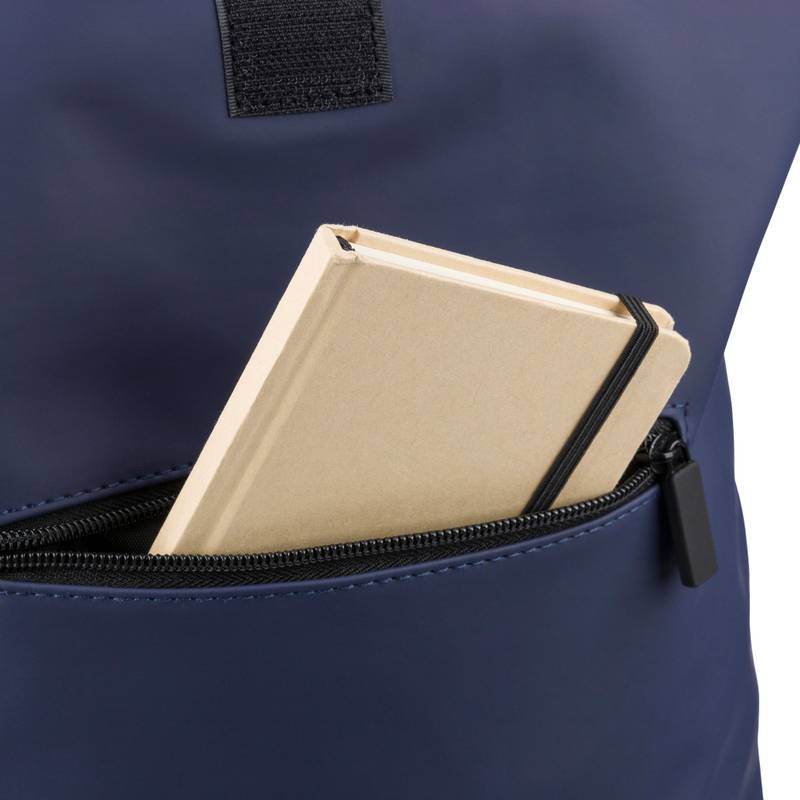 Batoh z recyklovaného PU Naiya, čierna Batoh z recyklovaného PU Naiya, čierna