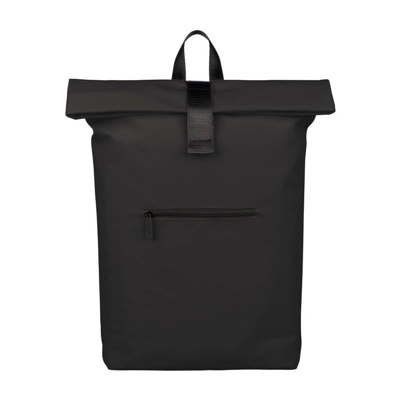 Batoh z recyklovaného PU Naiya, čierna Batoh z recyklovaného PU Naiya, čierna