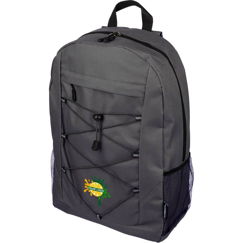 Outdoorový batoh Jari z polyesteru rPET (600D), čierna Outdoorový batoh Jari z polyesteru rPET (600D), čierna