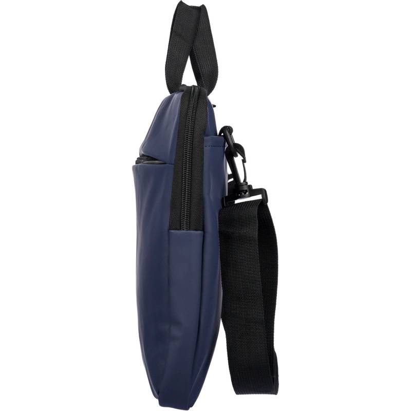 Taška na notebook z recyklovaného PU Rafi, čierna Taška na notebook z recyklovaného PU Rafi, čierna