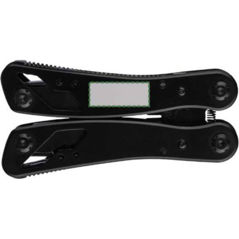 Čierny hliníkový multifunkčný nástroj Ariane, čierna Čierny hliníkový multifunkčný nástroj Ariane, čierna