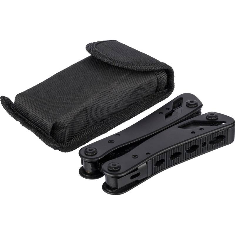 Čierny hliníkový multifunkčný nástroj Ariane, čierna Čierny hliníkový multifunkčný nástroj Ariane, čierna