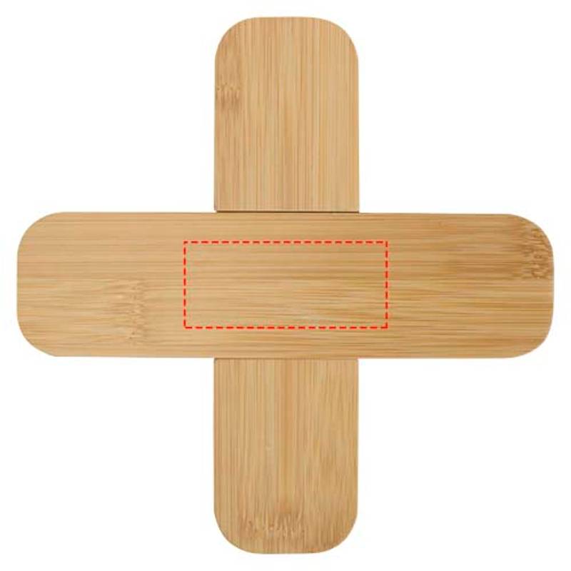 Croc velká bambusová podložka, hnědá Natural Croc velká bambusová podložka, hnědá Natural