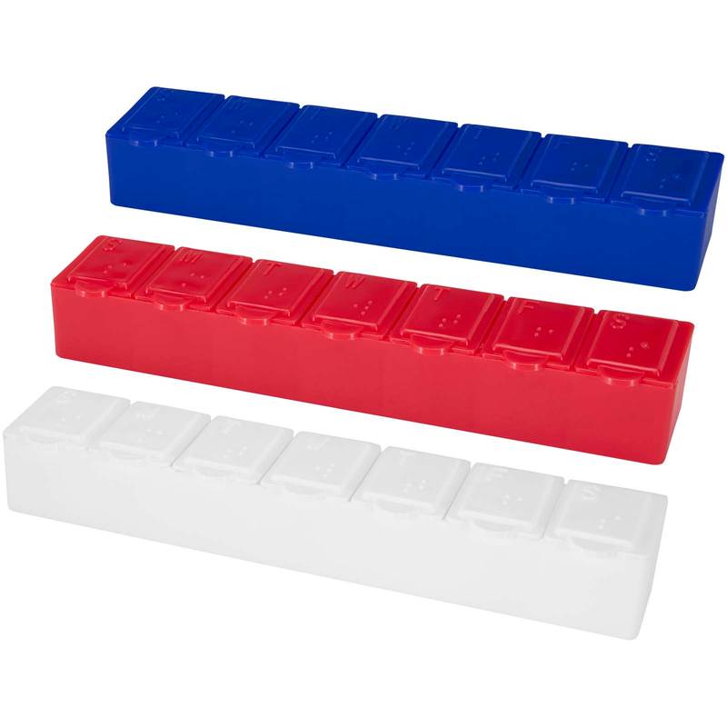 Dose 7-denní multivitamínový organizér, bílá Dose 7-denní multivitamínový organizér, bílá