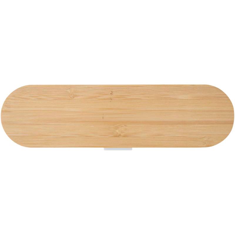 Runa sada příborů s bambusovým víkem, bílá Runa sada příborů s bambusovým víkem, bílá