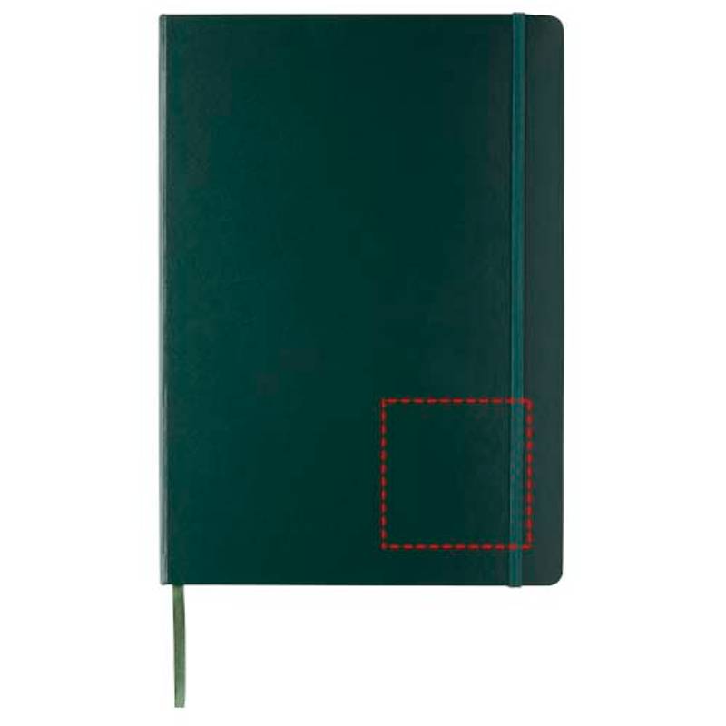 Poznámkový blok s pevnou obálkou A4 Executive, zelená Poznámkový blok s pevnou obálkou A4 Executive, zelená