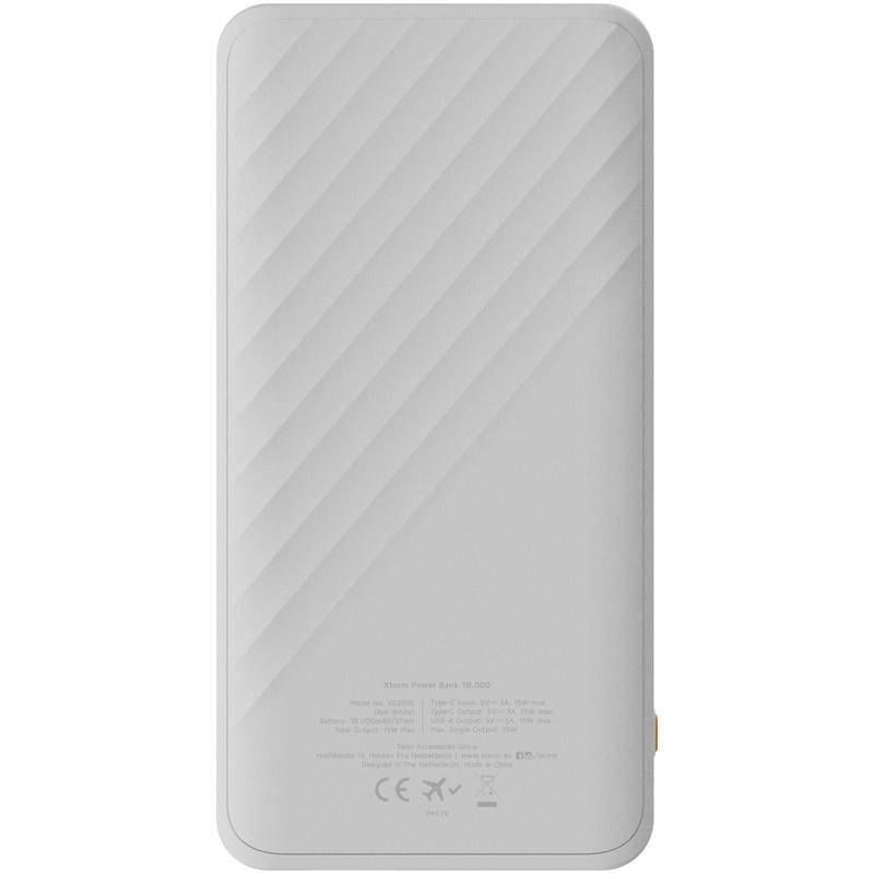 Xtorm XG210 Go2 15W 10 000mAh powerbanka s rychlým nabíjením, bílá Xtorm XG210 Go2 15W 10 000mAh powerbanka s rychlým nabíjením, bílá