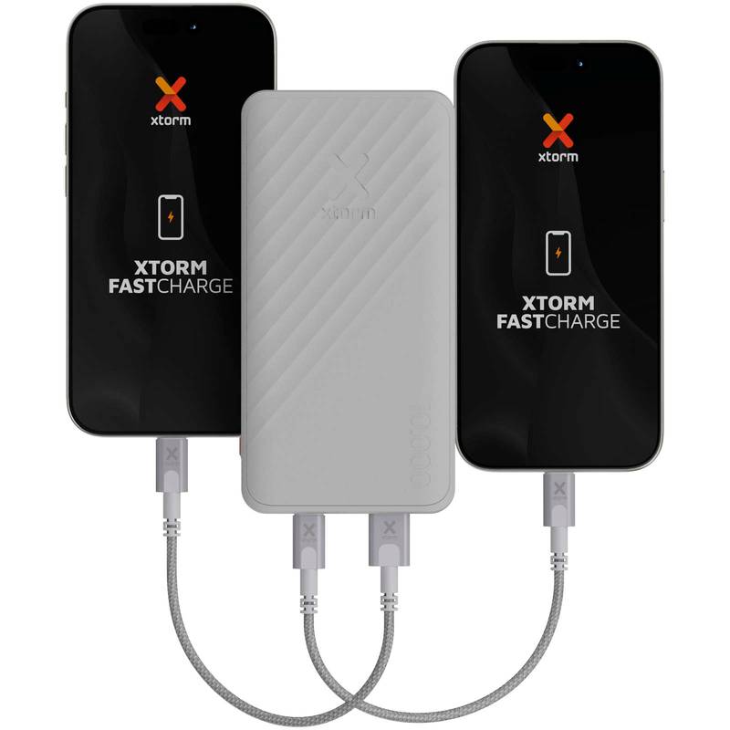 Xtorm XG210 Go2 15W 10 000mAh powerbanka s rychlým nabíjením, bílá Xtorm XG210 Go2 15W 10 000mAh powerbanka s rychlým nabíjením, bílá