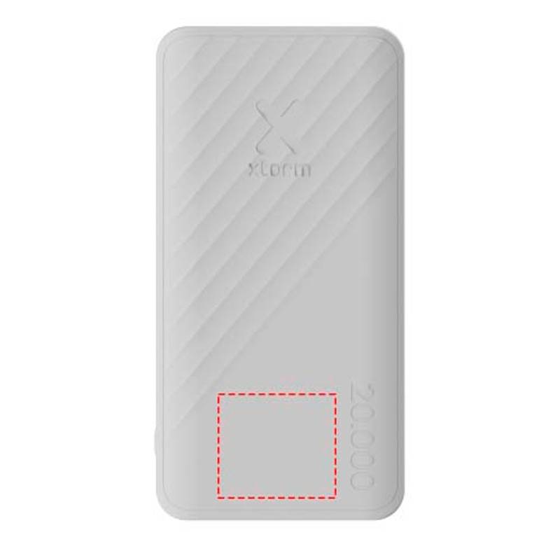 Xtorm XG220 Go2 15W 20 000mAh powerbanka s rýchlym nabíjaním, biela Xtorm XG220 Go2 15W 20 000mAh powerbanka s rýchlym nabíjaním, biela