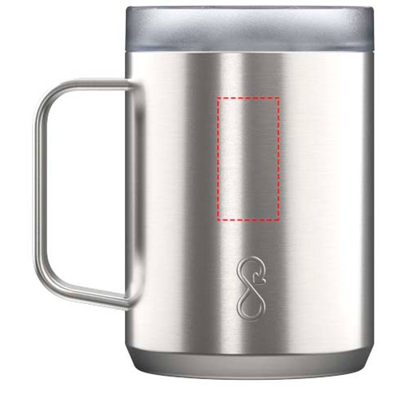 350ml cestovný hrnček s tepelnou izoláciou Ocean Bottle, sivá Steel 350ml cestovný hrnček s tepelnou izoláciou Ocean Bottle, sivá Steel