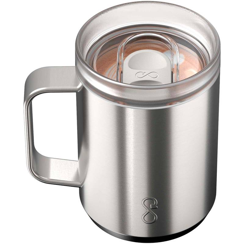 350ml cestovný hrnček s tepelnou izoláciou Ocean Bottle, sivá Steel 350ml cestovný hrnček s tepelnou izoláciou Ocean Bottle, sivá Steel