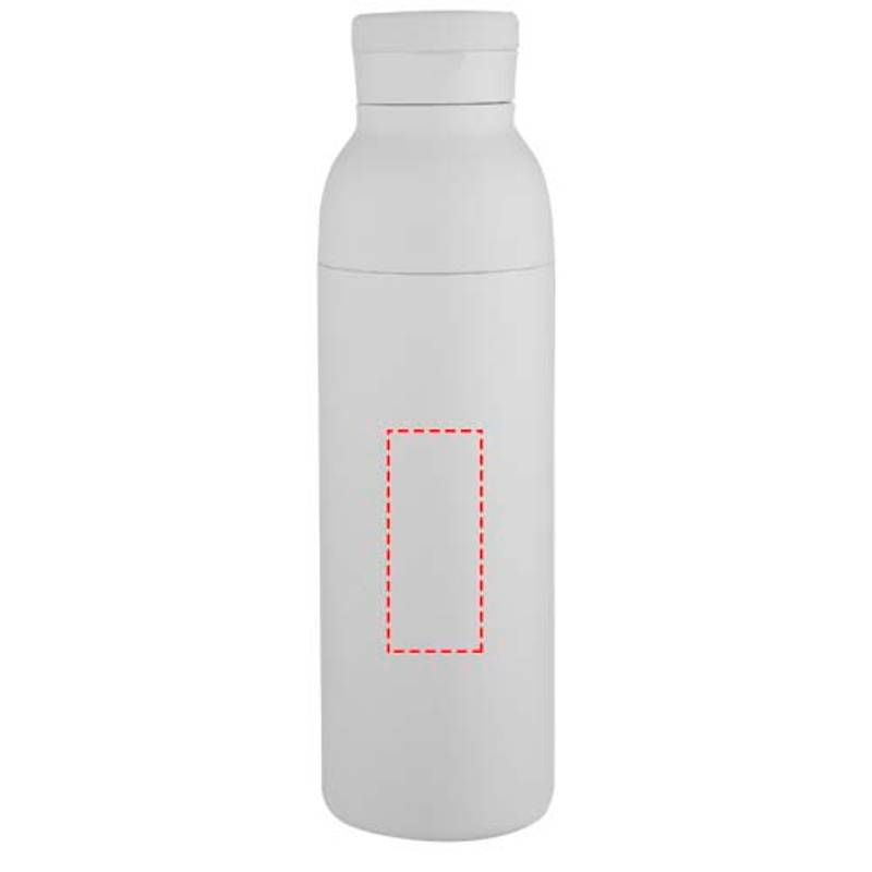 Illuminate nerezová fľaša na vodu s obsahom 650 ml, vákuovou izoláciou, biela Illuminate nerezová fľaša na vodu s obsahom 650 ml, vákuovou izoláciou, biela