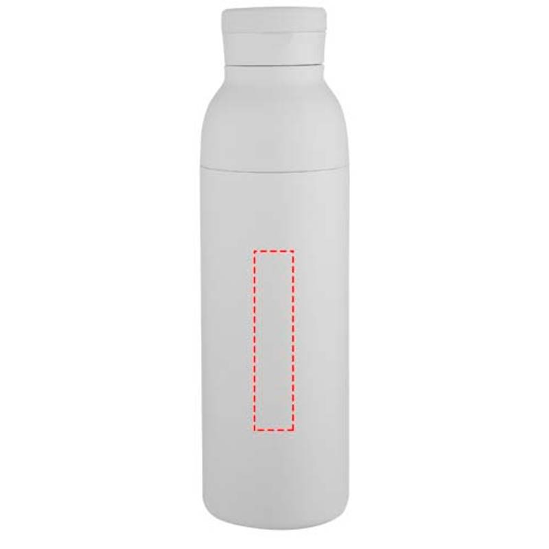 Illuminate nerezová fľaša na vodu s obsahom 650 ml, vákuovou izoláciou, biela Illuminate nerezová fľaša na vodu s obsahom 650 ml, vákuovou izoláciou, biela