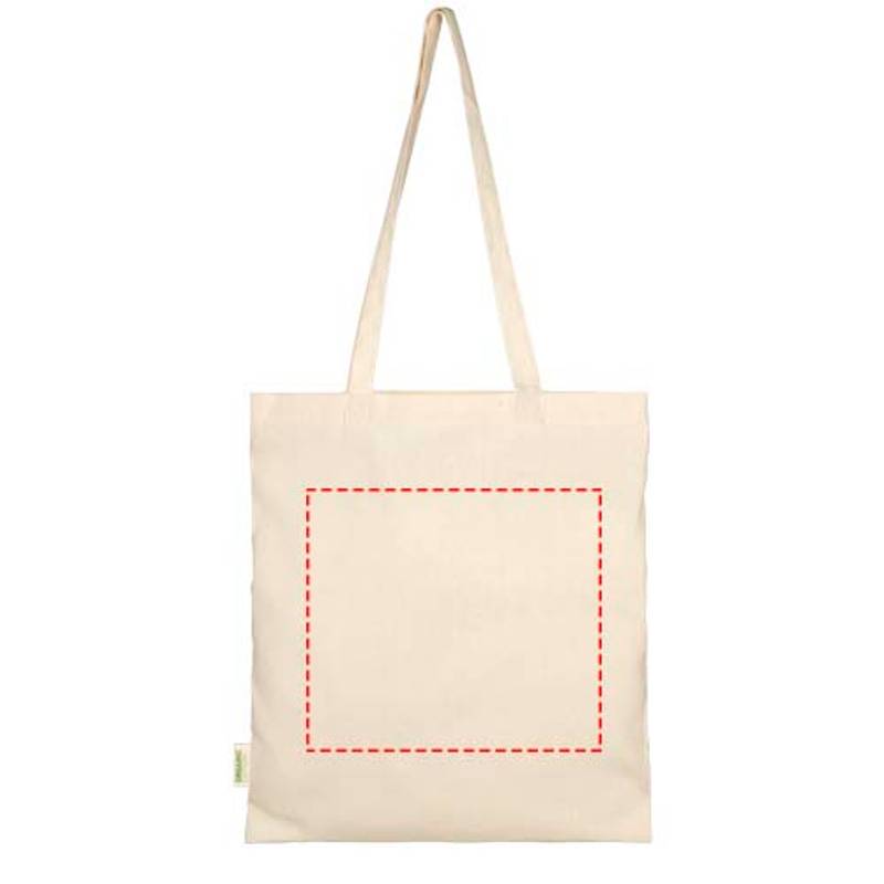 Odisha 7litrová taška 100 g/m² z org. materiálu OCS, hnedá Natural Odisha 7litrová taška 100 g/m² z org. materiálu OCS, hnedá Natural