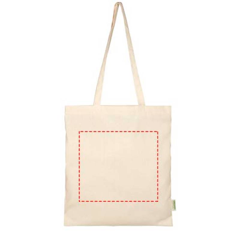 Odisha 7litrová taška 100 g/m² z org. materiálu OCS, hnedá Natural Odisha 7litrová taška 100 g/m² z org. materiálu OCS, hnedá Natural