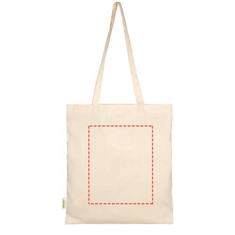 Odisha 7litrová taška 100 g/m² z org. materiálu OCS, hnedá Natural Odisha 7litrová taška 100 g/m² z org. materiálu OCS, hnedá Natural