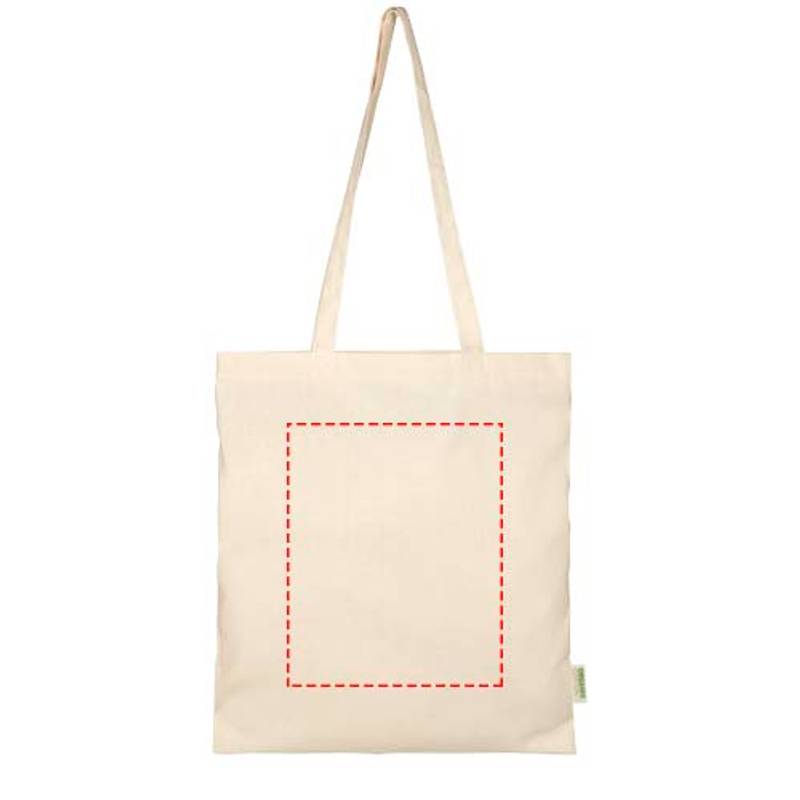 Odisha 7litrová taška 100 g/m² z org. materiálu OCS, hnedá Natural Odisha 7litrová taška 100 g/m² z org. materiálu OCS, hnedá Natural