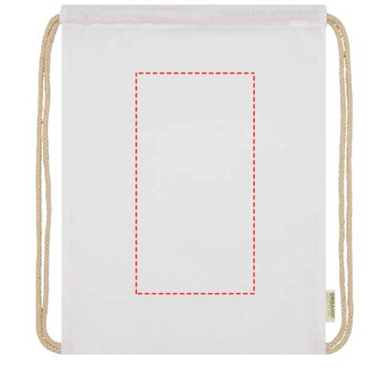 Odisha 5litrová sťahovacia taška 140 g/m² z org. materiálu OCS, hnedá Natural Odisha 5litrová sťahovacia taška 140 g/m² z org. materiálu OCS, hnedá Natural