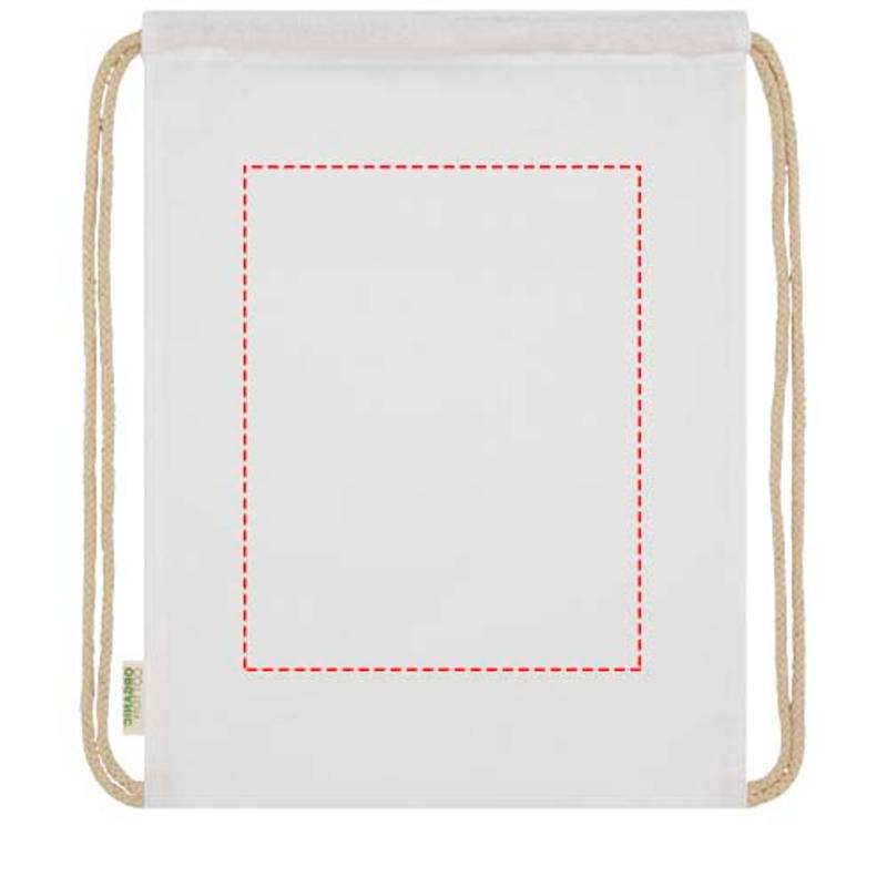 Odisha 5litrová sťahovacia taška 140 g/m² z org. materiálu OCS, hnedá Natural Odisha 5litrová sťahovacia taška 140 g/m² z org. materiálu OCS, hnedá Natural