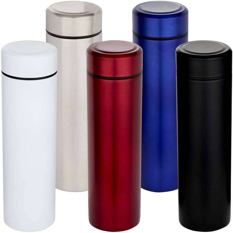 Taylor dvojstenná nerezová fľaša s objemom 450 ml s čajovým sitkom, biela Taylor dvojstenná nerezová fľaša s objemom 450 ml s čajovým sitkom, biela