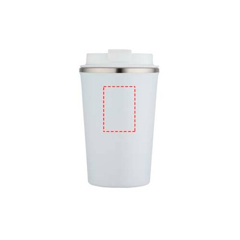 Newport dvojstenný vákuovo izolovaný hrnček z nerezu s objemom 350 ml, biela Newport dvojstenný vákuovo izolovaný hrnček z nerezu s objemom 350 ml, biela