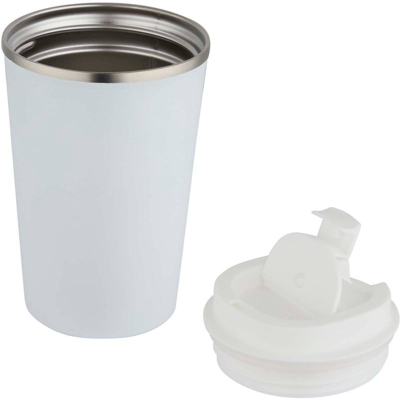 Newport dvojstenný vákuovo izolovaný hrnček z nerezu s objemom 350 ml, biela Newport dvojstenný vákuovo izolovaný hrnček z nerezu s objemom 350 ml, biela