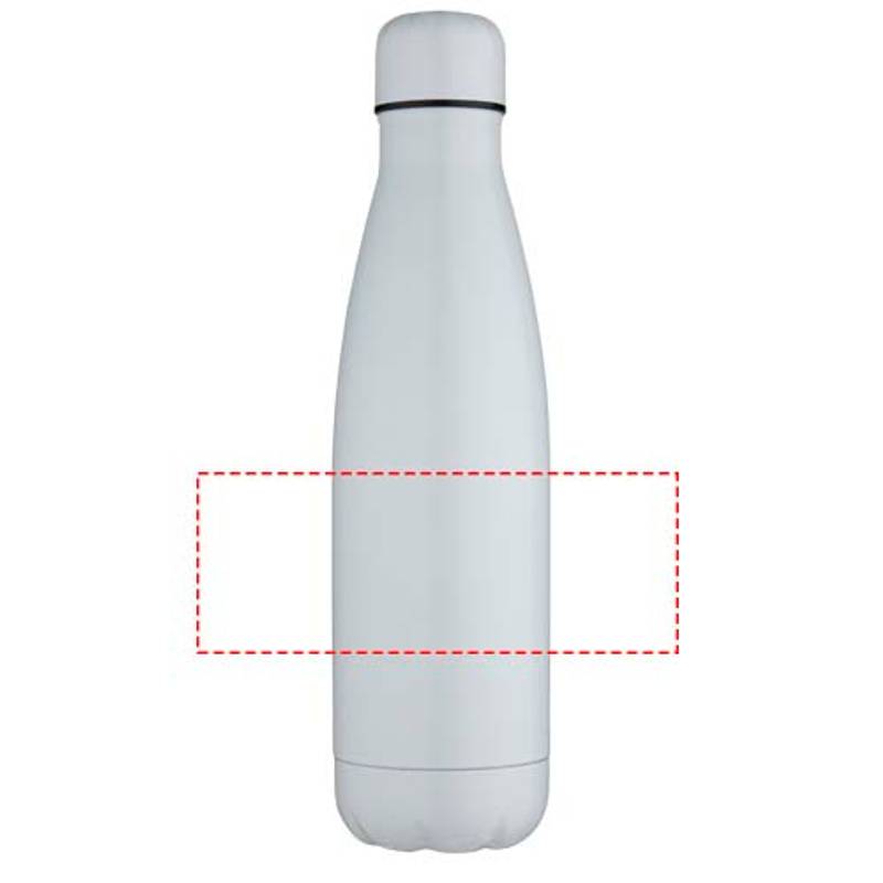Cove 500ml vákuovo izolovaná fľaša z nerezu, biela Cove 500ml vákuovo izolovaná fľaša z nerezu, biela