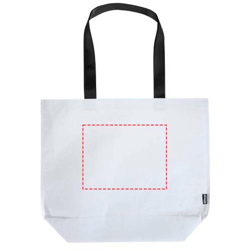 Duo veľká nákupná taška z recykl. GRS s dvojitou lamináciou, 30 l, biela Duo veľká nákupná taška z recykl. GRS s dvojitou lamináciou, 30 l, biela