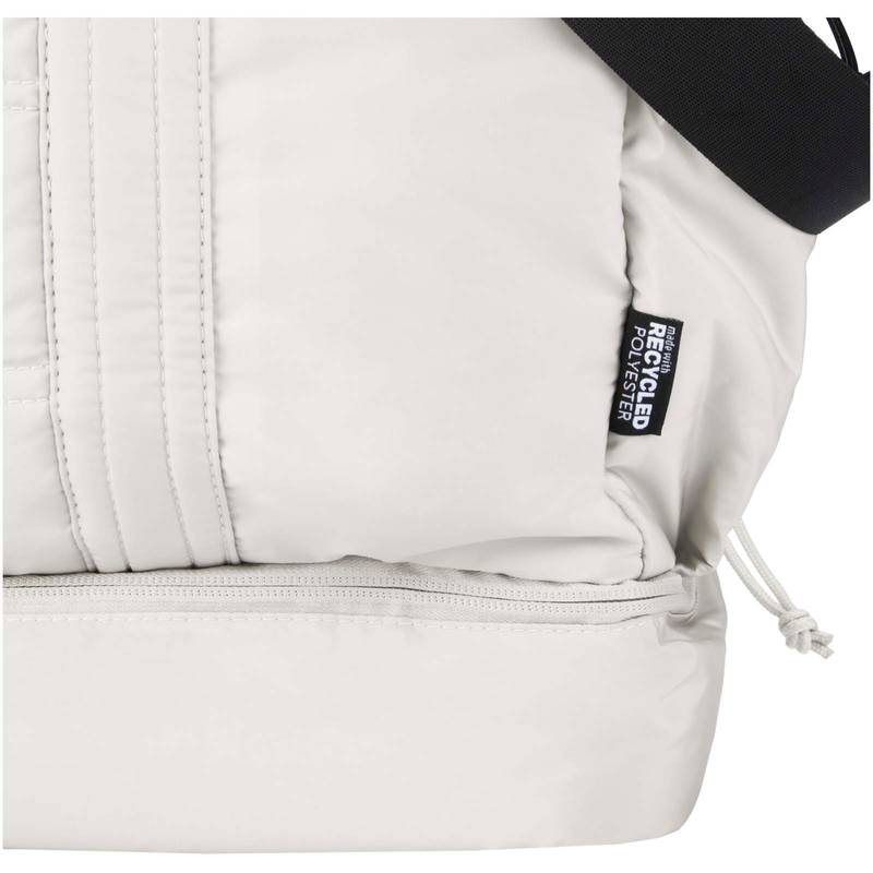 Puffer športová taška z recykl. GRS s izolovaným dnom, 30 l, hnedá Sand Puffer športová taška z recykl. GRS s izolovaným dnom, 30 l, hnedá Sand