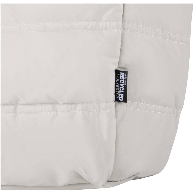 Puffer taška na notebook veľkosti 15,6″ z recykl. GRS, 18 l, hnedá Sand Puffer taška na notebook veľkosti 15,6″ z recykl. GRS, 18 l, hnedá Sand