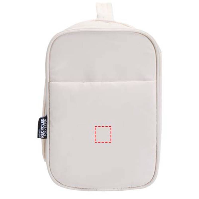 Puffer závesná toaletná taška z recykl. GRS, 8 l, ružová Dusty Puffer závesná toaletná taška z recykl. GRS, 8 l, ružová Dusty