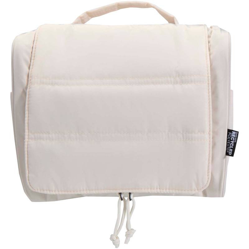 Puffer závesná toaletná taška z recykl. GRS, 8 l, ružová Dusty Puffer závesná toaletná taška z recykl. GRS, 8 l, ružová Dusty