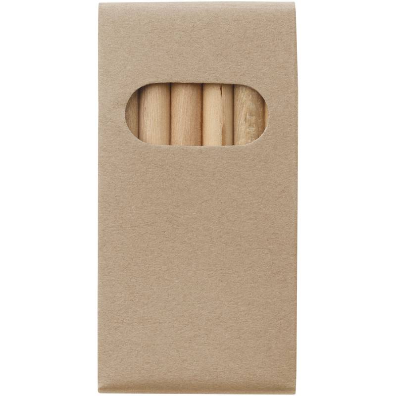 Artemaa Sada na vybarvování se 6 pastelkami, hnědá Natural Artemaa Sada na vybarvování se 6 pastelkami, hnědá Natural