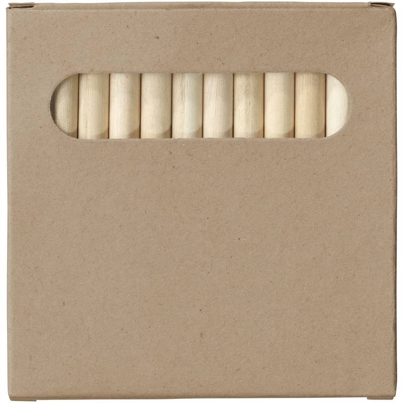 Artemaa Sada na vybarvování s 12 pastelkami, hnědá Natural Artemaa Sada na vybarvování s 12 pastelkami, hnědá Natural