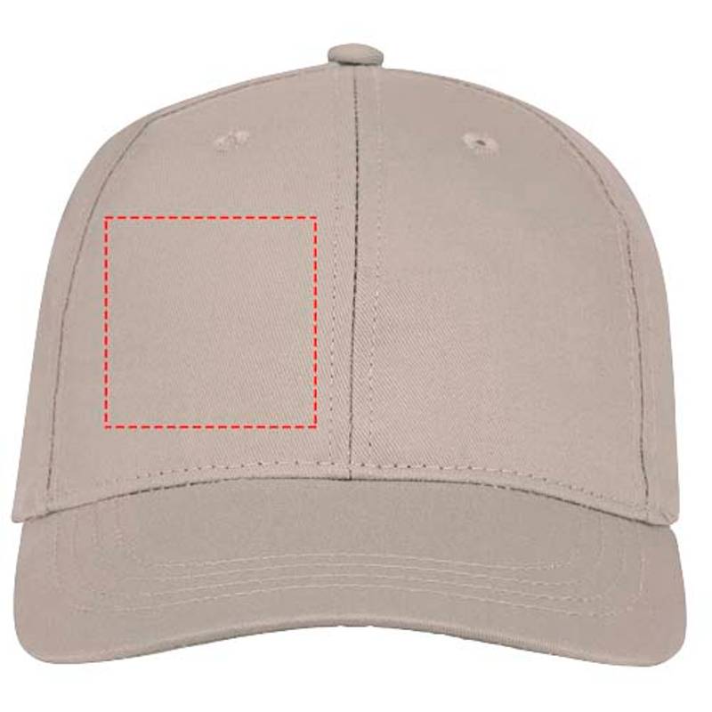 Ares 6panelová čepice, hnědá Oatmeal Ares 6panelová čepice, hnědá Oatmeal