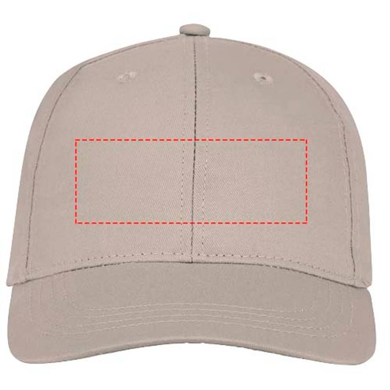 Ares 6panelová čepice, hnědá Oatmeal Ares 6panelová čepice, hnědá Oatmeal