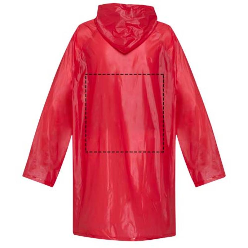 Ada pláštenka, červená, červená Ada pláštenka, červená, červená