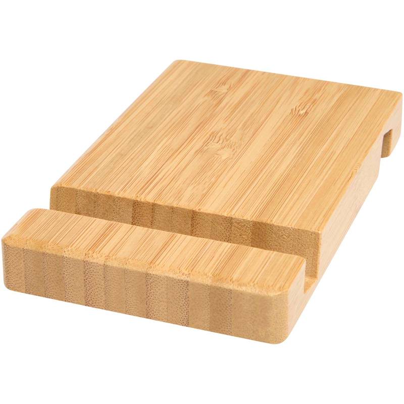 Bambusový stojanček na tablet a telefón s dvoma uhlami Bubup, hnedá Wood Bambusový stojanček na tablet a telefón s dvoma uhlami Bubup, hnedá Wood