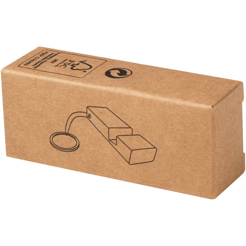 Bambusový držák telefonu Bosona s klíčenkou, hnědá Wood Bambusový držák telefonu Bosona s klíčenkou, hnědá Wood