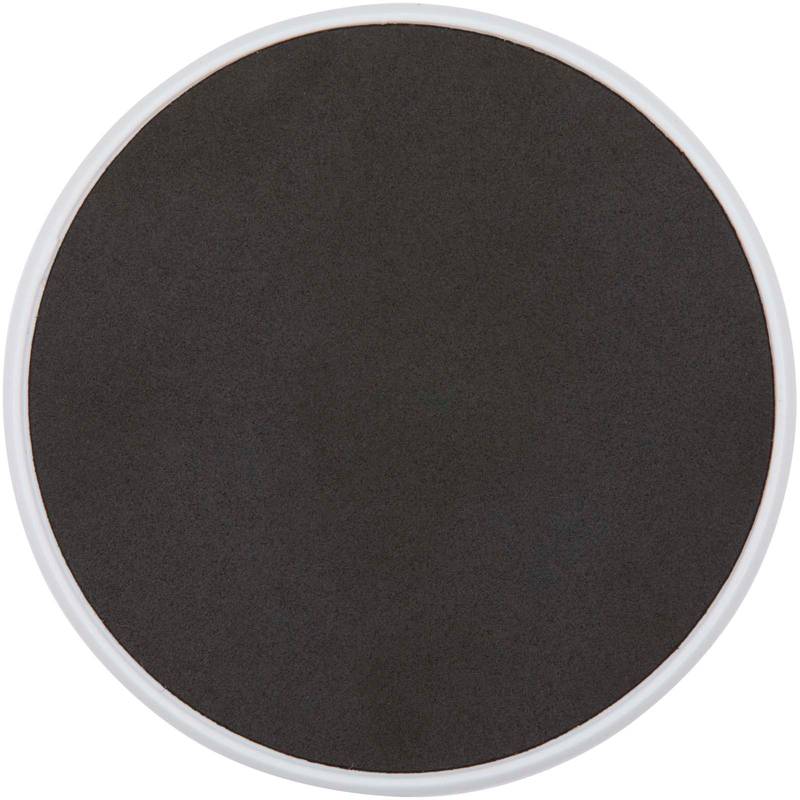 Alcor skládací magnetický stojan na telefon z recykl. plastu s bambusovými detaily, bílá Alcor skládací magnetický stojan na telefon z recykl. plastu s bambusovými detaily, bílá