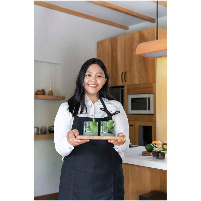 Originalhome zástěra z recykl. materiálu, zelená Originalhome zástěra z recykl. materiálu, zelená