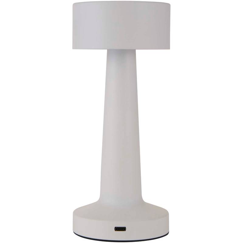 Aludra dobíjecí stmívatelná stolní lampa se 3 režimy svícení, bílá Aludra dobíjecí stmívatelná stolní lampa se 3 režimy svícení, bílá