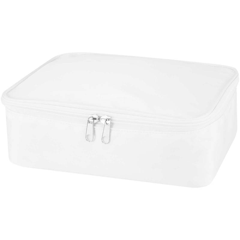 Muse organizér na líčidla z GRS RPET, bílá Creme Muse organizér na líčidla z GRS RPET, bílá Creme