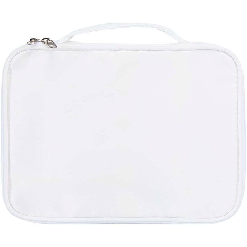 Muse organizér na líčidla z GRS RPET, bílá Creme Muse organizér na líčidla z GRS RPET, bílá Creme