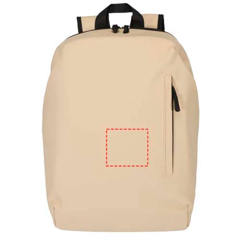 Resi Plus rolovací batoh na notebook velikosti 15″ z recykl. GRS, 18 l, hnědá Oatmeal Resi Plus rolovací batoh na notebook velikosti 15″ z recykl. GRS, 18 l, hnědá Oatmeal