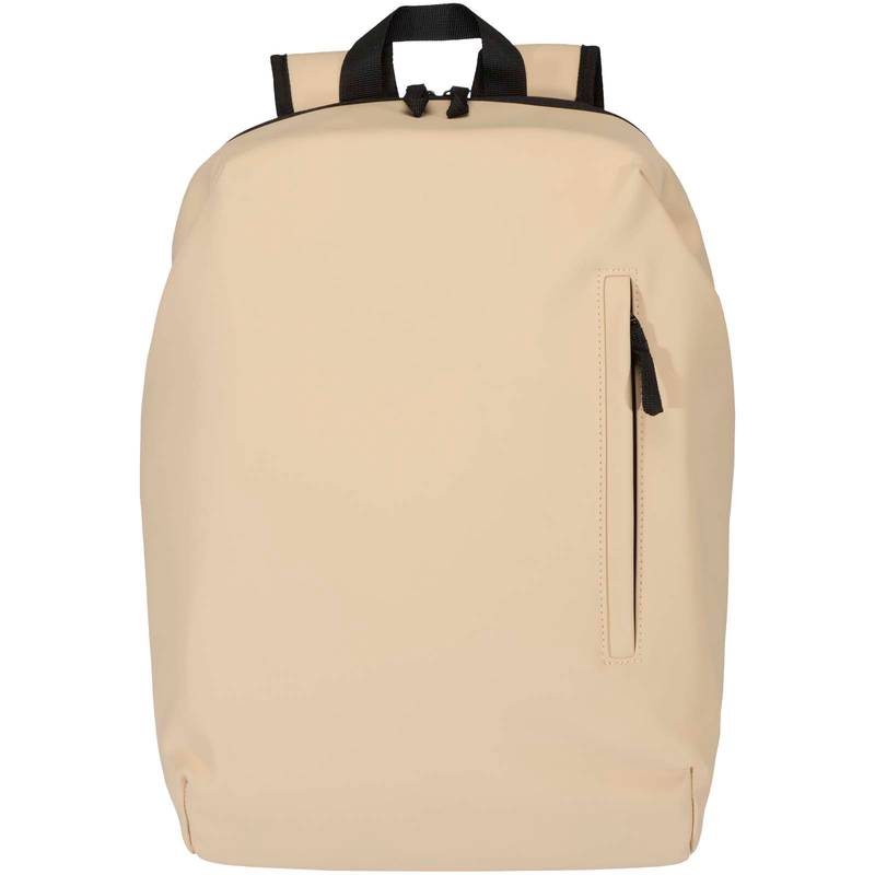 Resi Plus rolovací batoh na notebook velikosti 15″ z recykl. GRS, 18 l, hnědá Oatmeal Resi Plus rolovací batoh na notebook velikosti 15″ z recykl. GRS, 18 l, hnědá Oatmeal