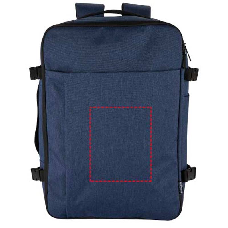 Libra batoh na notebook veľkosti 17″ z recykl. GRS, 25 l, modrá Navy Heather Libra batoh na notebook veľkosti 17″ z recykl. GRS, 25 l, modrá Navy Heather